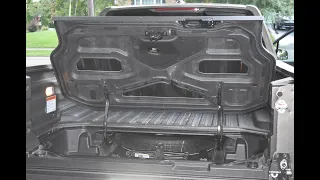 Honda Ridgeline - How to lock the trunk
