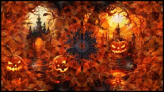 Psychedelic Halloween Animation: Trippy Visuals & Spooky Music (4K UHD)