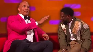 Dwayne Johnson being a comedian for 9 minutes straight