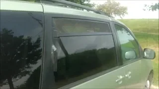 How to make secure ventilation screens for camping in your car or van