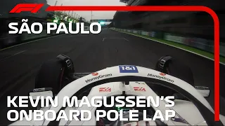 Kevin Magnussen's Onboard Pole Lap | 2022 Sao Paulo Grand Prix | Pirelli