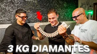 Miami Vice Backstage - Grupo Firme Eduin Nos Regala Su Cadena De 3 Kilos De Diamantes ? 😳