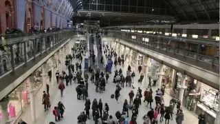 St Pancras International Flamenco Flashmob - 22 February 2013, London