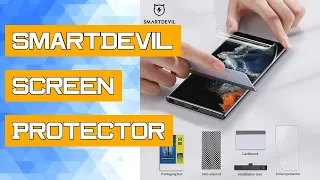 SmartDevil Screen Protector Samsung Galaxy S22 Ultra S23 S21 S20 Plus Soft Film Galaxy Note 20 10 9