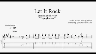 The Rolling Stones - Let it Rock TAB - electric guitar tabs (PDF + Guitar Pro)