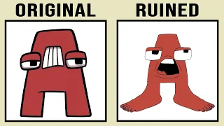 Alphabet Lore vs Ruined Version (Full Version)