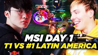 LS | T1 vs #1 LATIN AMERICA & FLY vs #1 PACIFIC | T1 vs EST and FLY vs PSG