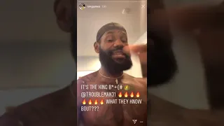 LeBron James reaction - THE LAST DANCE