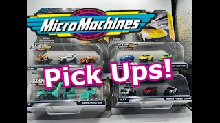 Micro Machines Series 3 & Vintage Micro Machines Pick Ups. Great week for Diecast.