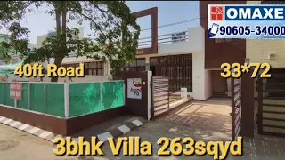 Urgent Sale 3bhk villa | 263sqyd | Omaxe City | Jaipur