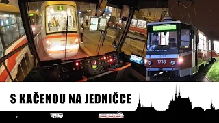 Pedálová KT8 na lince 1 🚋 (Tram Brno)