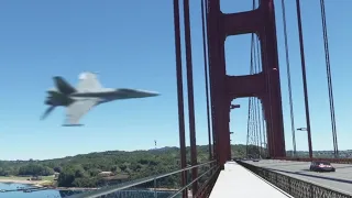 Mach 10 jet flyby (insane speed)