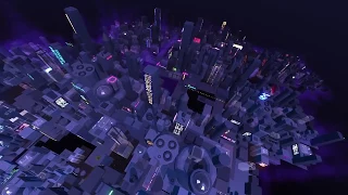 Tilt Brush and Google Blocks: "MegaCity" Final version. 4K