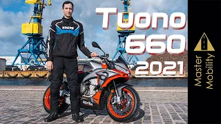 Aprilia TUONO 660 (2021) | Probefahrt/Vorstellung | #MasterMobility