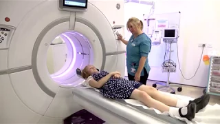 What happens in a CT scan?