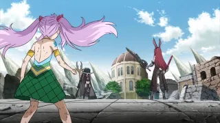 Erza and Wendy vs Irene Full Fight English Dub