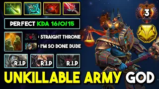 UNKILLABLE RAPID MANA BURN ARMY GOD HARD CARRY Phantom Lancer 100% Show no Mercy 7.35 DotA 2