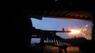 UKRAINE WAR 2016 - HEAVY INTENSE FIREFIGHTS NEAR AVDEEVKA AT NIGHT