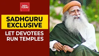 Sadhguru Exclusive On Free Tamil Nadu Temples Campaign | Chennai Singapenne