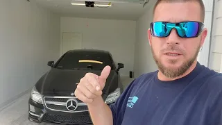 HOW TO UNLOCK  AND JUMP START A MERCEDES CLS550