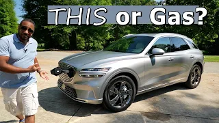 Would You Buy The EV Or The Gas Version? - 2023 Genesis Electrified GV70 AWD Prestige Review