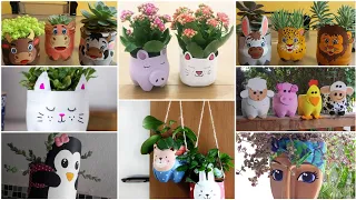 How to make #DIY Plastic Bottle Plant Pots Ideas | Recycled Plastic Bottle Planters | Bottle Arts