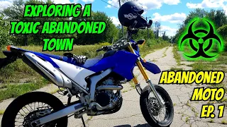 Abandoned Moto Ep. 1  TOXIC ABANDONED Town In Niagara Falls NY | RK Motorsports