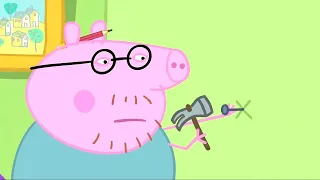 Peppa Pig Hrvatska - Tata stavlja sliku - Peppa Pig na Hrvatskom