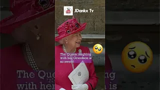 Prince Harry Cracking Jokes with the Queen - Sweet.