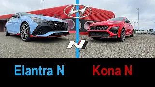 Hyundai: Serious about performance! New Elantra N and Kona N on street and track!