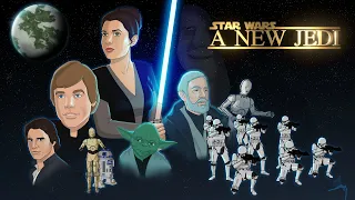 STAR WARS LEGENDS: A New Jedi | An Anime Fan Film (Cartoon)