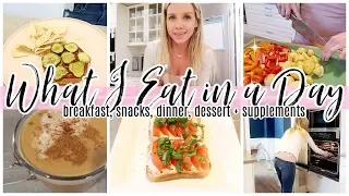 WHAT I EAT IN A DAY // COOK WITH ME BREAKFAST, LUNCH, DINNER, DESSERT // TIFFANI BEASTON HOMEMAKING