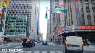 6th Ave Drive Manhattan NY | NYC 4K | GO SCENIC