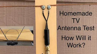 Homemade TV Antenna Test | How well does it work? OTA TV reception