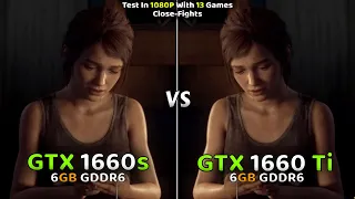 GTX 1660 Super vs GTX 1660 Ti Test In 2023🔥 With 12+ Games