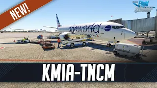 MSFS LIVE | Real World American Airlines OPS | Frame Gen Mod |  RealTurb CAT | WORLD UPDATE XVI