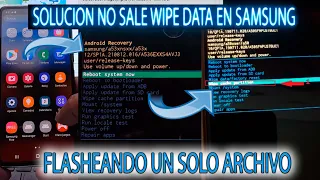 SOLUCION TODOS LOS SAMSUNG NO TRAE WIPE DATA PARA HACER HARD RESET  BLOQUEO DE APK