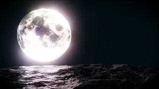 Moon and Night Sky Animation-Blender