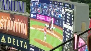 Giancarlo Stanton hits his 15 homer to tie game vs Houston Astros 6/23/2022