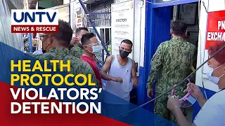 PNP chief Eleazar, ipinahahanda na ang detention facilities ng health protocol violators