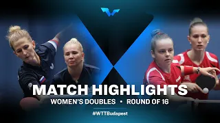 Vorobeva/Noskova vs Imre/Hartbrich | WTT Contender Budapest 2021 (R16)