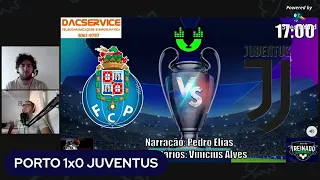 Porto X Juventus - Oitavas de Final jogo de ida Champions 20/21