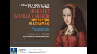 Juana I de Castilla y Aragón, primera reina de las Españas, por Antonio Mª González Padrón