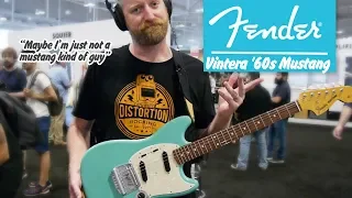 Fender Vintera '60s Mustang - MIM gone vintage style - SNAMM 2019