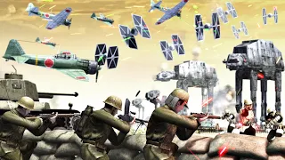 STAR WARS en la Tierra (Parte 3: Imperio Japonés vs Imperio Galáctico) | Awakate