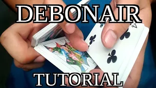 DEBONAIR//CARDISTRY TUTORIAL// EASY 3 PACKET CUT #cardistry