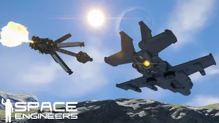 Space Engineers - Sensor Missiles - Expectations Vs. Reality