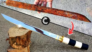 Best Restoration - Rusted Japanese KATANA SWORD