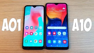 SAMSUNG GALAXY A01 VS GALAXY A10 - ЧТО ВЫБРАТЬ? ПОЛНОЕ СРАВНЕНИЕ!