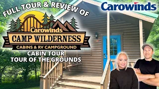 Carowinds' Camp Wilderness Resort 2024: FULL Tour, Review, Cabin Walkthrough, Grounds & MORE!